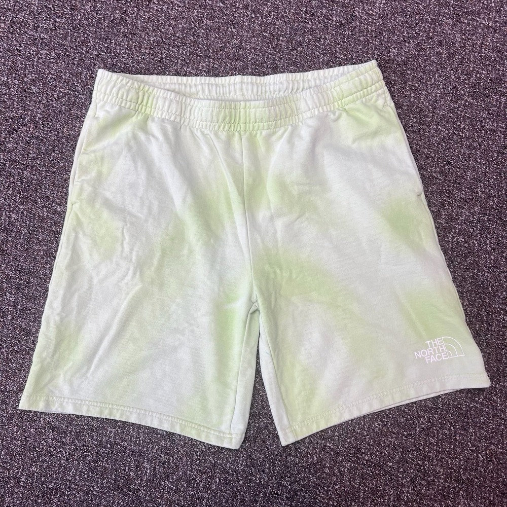 The North Face Green Shorts TNF hiking High Quality Athletic Cotton Tie Dye 2xl
